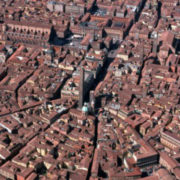 Bologna dall'alto_centro storico
